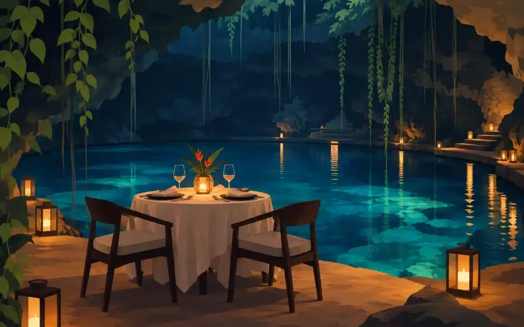 A Private Cenote Dinner in Yucatan After Dark