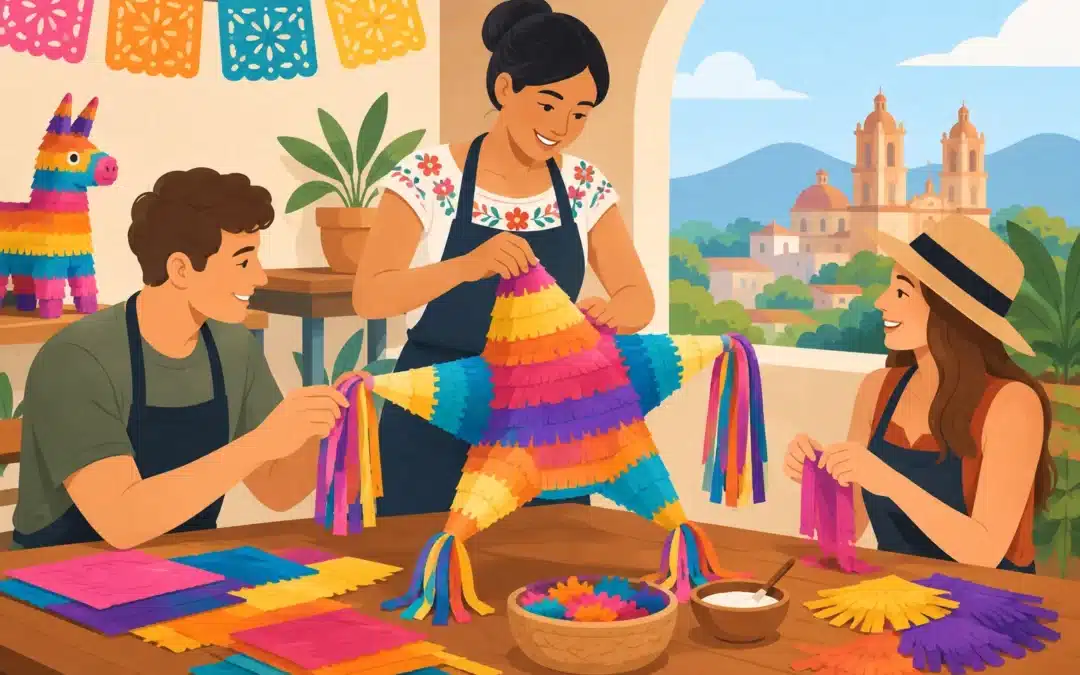 Piñata Making Workshop Mexico for Curious Travelers